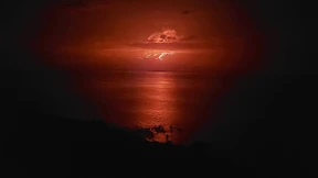 Vulkanausbruch auf Galapagos-Inseln