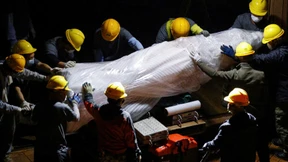 Hongkonger Denkmalsturm zu Weihnachten
