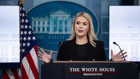 Trumps Sprecherin versucht Gaza-Pläne zu entschärfen