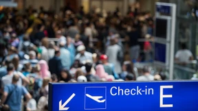 Unerwartet viele Fluggäste am Frankfurter Flughafen