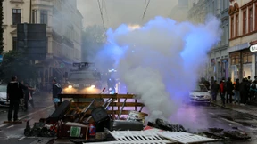 Linke Spitzenpolitiker distanzieren sich von Ausschreitungen