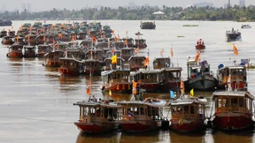 Weißer Mann in Thailand