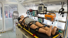 Eine fliegende Isolierstation