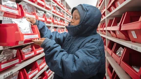 Zum silbernen Schatz geht’s in die Kühlkammer