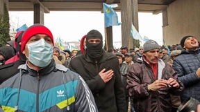 Gewalt zwischen Russen und Tataren auf der Krim