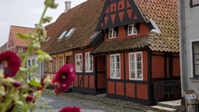 Badehäuschen und Inselchen