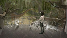 Dem Dino in die Augen blicken