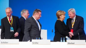 Bouffier als Stellvertreter Merkels bestätigt