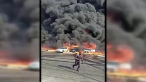 Erdöl-Pipeline geht in Flammen auf