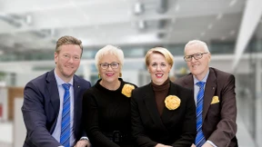 Unternehmerfamilie mit Gespür