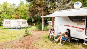 Die Camper fühlen sich frei