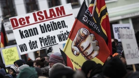 Deutlich mehr rechtsextreme Demonstranten als 2017