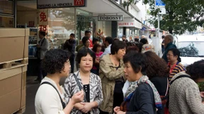 Mit dem Topf zurück nach China 