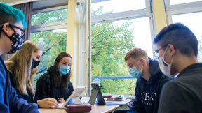 Hybridunterricht an Frankfurts Berufsschulen