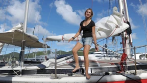 Laura Dekker ist am Ziel