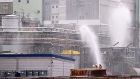 Schwefelsäurehaltige Rauchwolke über Frankfurter Osten