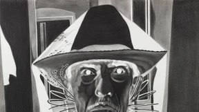 Szene im Schwarzlicht