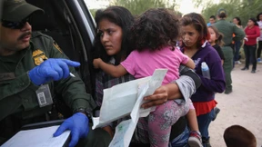 Soldaten am Rio Grande