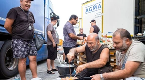 Darum streiken wieder Lkw-Fahrer an der A5