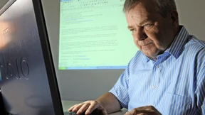 Sie handelte von T-Shirts und Merchandise-Stickern