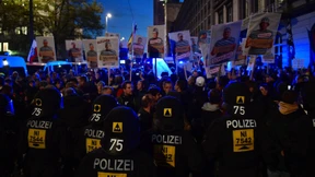 Polizei verhindert Aufzug über Leipziger Ring