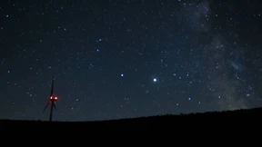 Treffen sich zwei Planeten am Abendhimmel