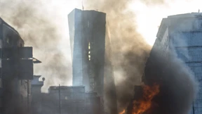 Stoppschilder für die Zentralbank 