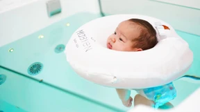 Säuglinge in Whirlpools