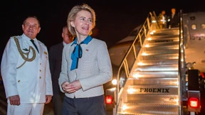 Von der Leyen umwirbt Amerikaner