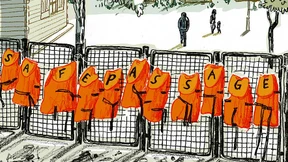 Im Holzdorf eine Art Zuhause kreieren