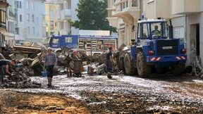 Stadt Hagen warnt vor Keimen im Hochwasser-Schlamm