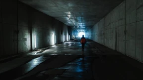 Die U-Bahn hat Verspätung