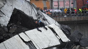 Aus einer Brücke wird ein Trümmerberg