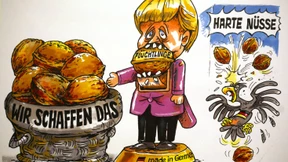 So sieht der Karneval die Flüchtlingsdebatte