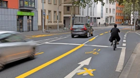 „Von Radfahrern akzeptiert“