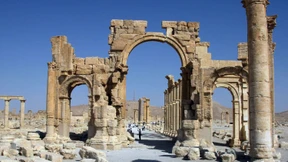 Russland bombardiert Palmyra