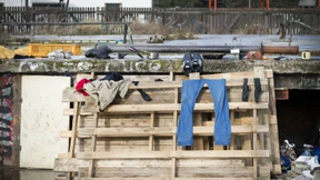 Das Wasser bis zum Hals