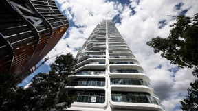 Im Wohnturm sind noch Betten frei