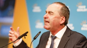 Ein Bierzelt für Aiwanger im Landkreis Erding