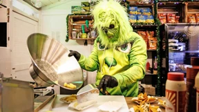 Weihnachtsstimmung im Frankfurter Bankenviertel