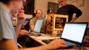 Reden, basteln, Pizza essen