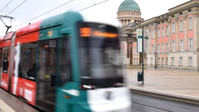 In Potsdam fährt die Straßenbahn von alleine