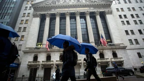 Finanztitel werden zu Hoffnungsträgern der Wall Street