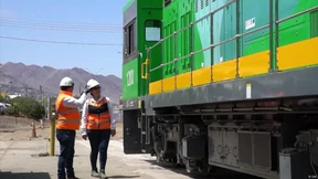 Startschuss auf Chiles Schienen