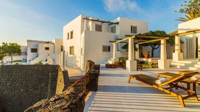 Eine Villa wie ein Mantel