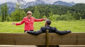 Barack und Angela