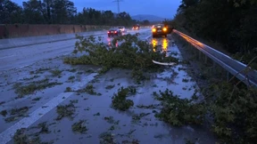 Sommergewitter verursachen Autounfälle und Chaos