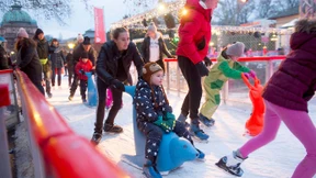 Noch eine Woche Schlittschuhlaufen im Kurpark