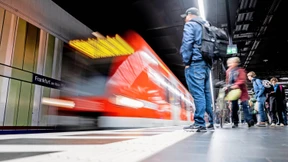 Vergebliches Warten auf die S-Bahn