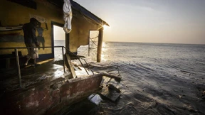 Eine Stadt wird weggespült